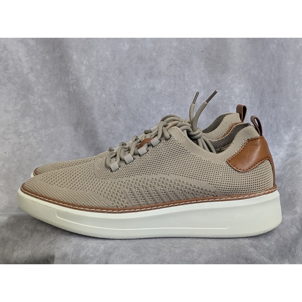Vance Norris Flexible Knit Sneaker Taupe Men 9